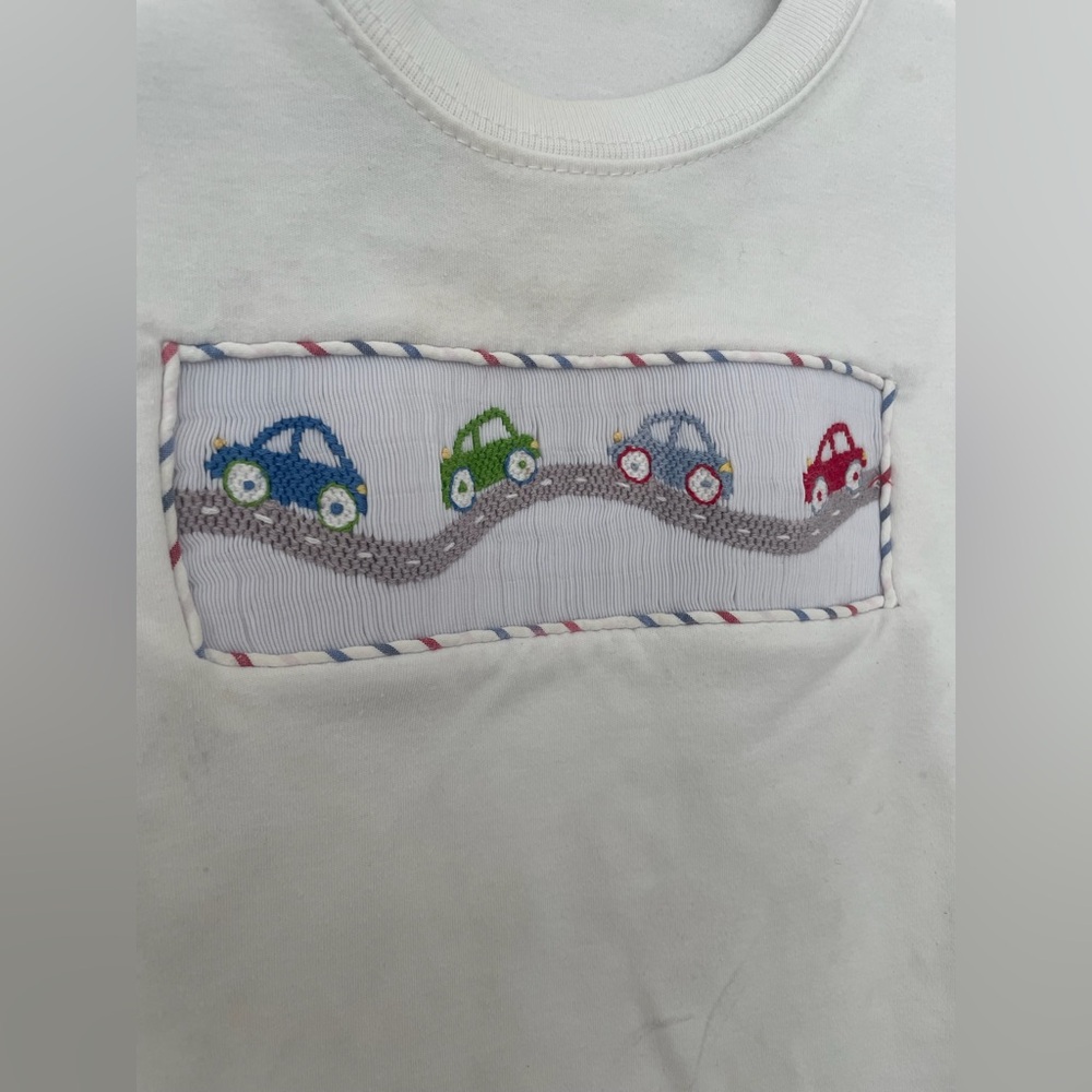 Zuccini Boys Smocked Car Shirt — Size 2T 🚗💙 - Picture 3 of 9